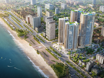 The Soleil mở bán Tòa D: Giá gốc CĐT   Vận hành khai thác ngay   Mặt biển Mỹ Khê   CK 5 14
