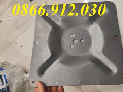 Mặt bích bàn cà phê 250x250mm, bas liên kết mặt bàn 2