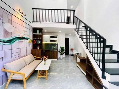  Nhà gác lửng đẹp 2 mặt kiệt Huỳnh Ngọc Huệ - Giá chỉ 2.x tỷ  0