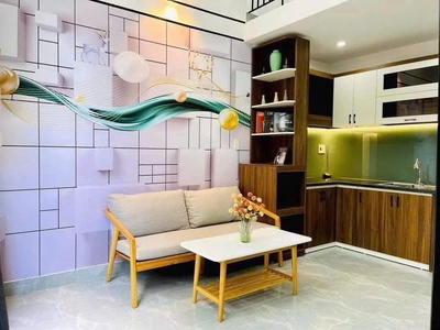  Nhà gác lửng đẹp 2 mặt kiệt Huỳnh Ngọc Huệ - Giá chỉ 2.x tỷ  1