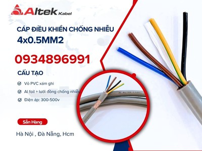 Cáp điều khiển 4x0.5 Altek Kabel Hà Nội, Đà Nẵng, Hồ Chí Minh 0