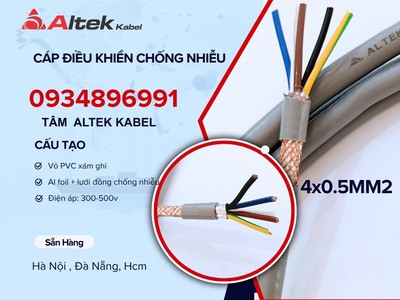 Cáp điều khiển 4x0.5 Altek Kabel Hà Nội, Đà Nẵng, Hồ Chí Minh 2