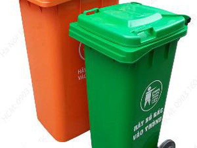 Thùng rác nhựa 120 lít chất lượng cao, lựa chọn tối ưu cho công ty 3
