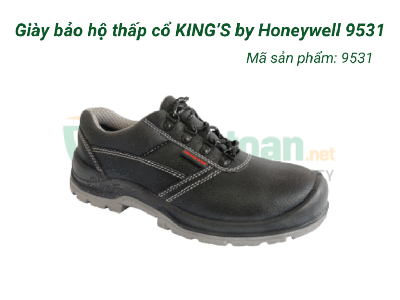 Giày bảo hộ thấp cổ Honeywell 9531   Nhẹ, bền, chống trượt SRC 0