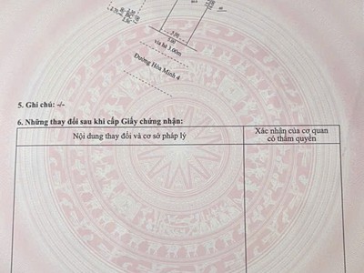 Bán nhà 2 tầng 2 mê đường hòa minh 4 - sát biển 1
