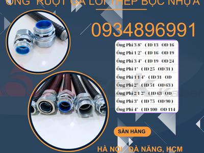 Ống Ruột Gà Lõi Thép Bọc Nhựa PVC ĐÀ NẴNG, HÀ NỘI,HCM 2