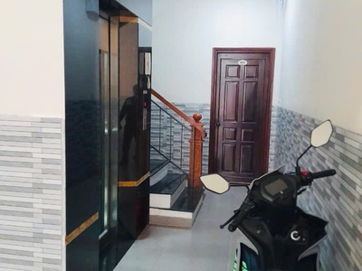 Nhà bán quận 10   khu đồng bộ   hxh tô hiến thành   5 tầng thang máy   thu nhập 800tr/năm   giá 1