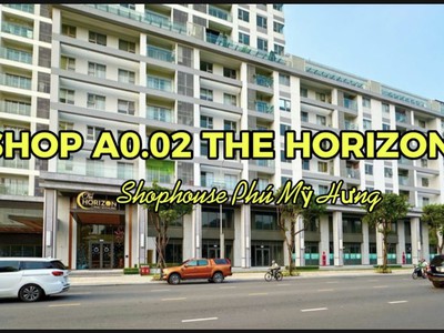 Shophouse the horizon phú mỹ hưng 10x10, 2 tầng, 236m2, có sẵn kinh doanh liền, mua tt cđt, ls 0. 4