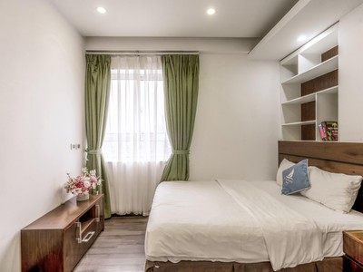 Cho thuê 2pn 1pk cực đẹp, sạch thoáng ô tô đỗ tại ngõ 299 cầu giấy 3