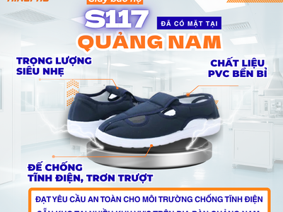 KINGPRO S117 SAPAI   Giày bảo hộ chống tĩnh điện siêu bền 3