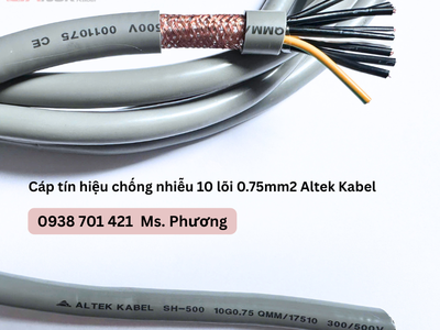 Cáp tín hiệu chống nhiễu 10 lõi 0.75mm2 Altek Kabel Đà Nẵng, Hà Nội, Hồ Chí Minh 3