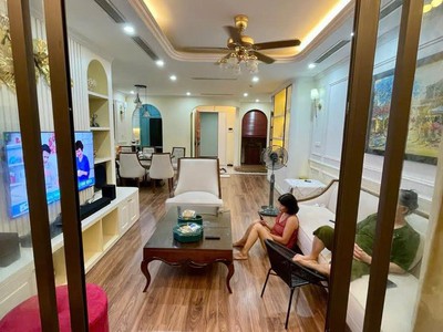 12,7 tỷ. chcc riverside garden vũ tông phan, lô góc 126m, 3 ngủ, 2wc, 2 ban công, full nội thất cao 0
