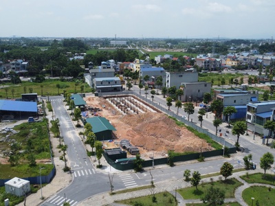 Chính chủ cần bán lô đất đối diện nhà ở xã hội khu đô thị cầu trúc sông công. dt 105m2 - 1,85 tỷ 2