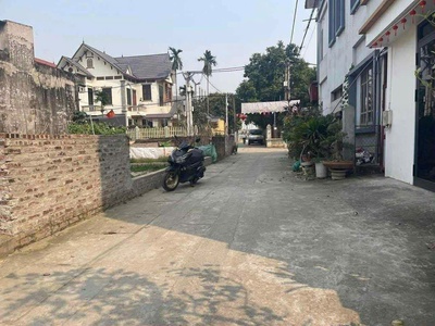Bán đất thôn trung hậu đông, tiền phong, mê linh. gần chợ yên và trường dh tài chính 1