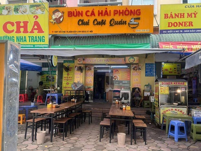 Sang nhượng quán bún cá cay tại bán đảo linh đàm   tặng kèm công thức chuẩn vị 0