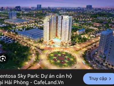 Cho thuê căn hộ studio tại toà sentosa sky park võ nguyên giáp 3