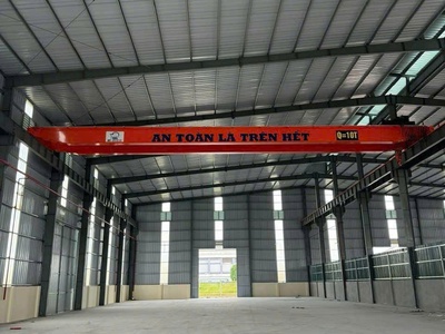 Cho thuê nhà xưởng tại Hưng Yên  trục 379  - Diện tích : 1250m2 nhà xưởng 2