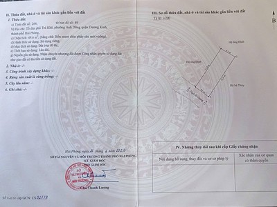 Căn nhà gần 50m2, 3 tầng, gần ngay chợ Trà Khê, Anh Dũng, Dương Kinh, giá chỉ 2 tỷ 6xx 2