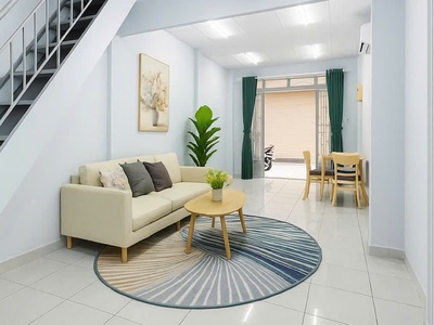 Nhà hẻm 1 sẹc sầ.m u.ất Trần Bình Trọng 55m2 nở hậu 0