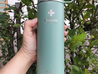 Khắc Chữ Lên Bình Giữ Nhiệt Inox ở HCM 0