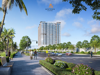 Newtown Diamond: Căn 2PN, Tầm giá 5 tỷ - Sở hữu lâu dài trung tâm Đà Nẵng - CK đến 12 2
