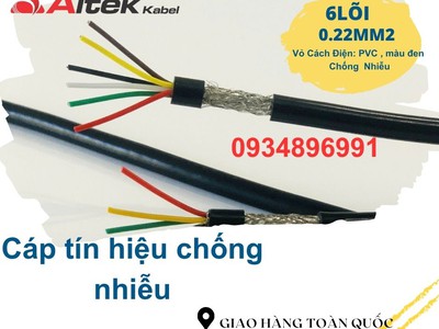 Cáp tín hiệu chống nhiễu 6x 0.22mm - Altek Kabel Hà Nội, Đà Nẵng, Hồ Chí Minh 0