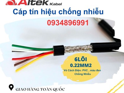 Cáp tín hiệu chống nhiễu 6x 0.22mm - Altek Kabel Hà Nội, Đà Nẵng, Hồ Chí Minh 1