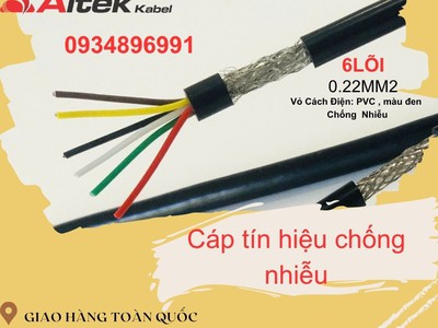 Cáp tín hiệu chống nhiễu 6x 0.22mm - Altek Kabel Hà Nội, Đà Nẵng, Hồ Chí Minh 3