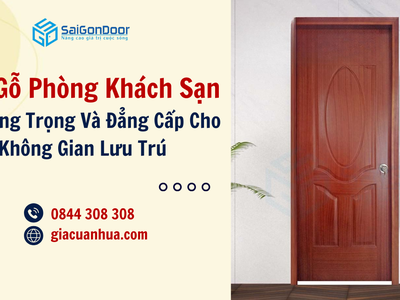 Cửa Gỗ Phòng Khách Sạn Nét Sang Trọng Và Đẳng Cấp Cho Không Gian Lưu Trú 4