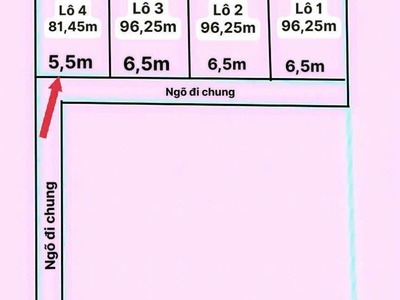 Bán đất phân lô xóm 2 - chương dương - thường tín - hà nội 0
