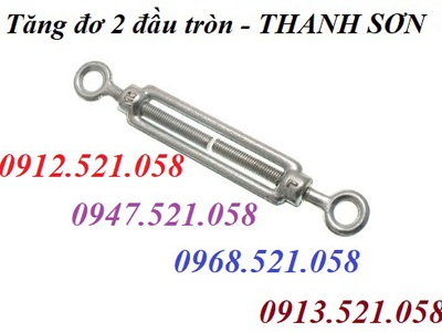 Tăng đơ 2 đầu tròn Inox 304 D16,D12,D10,D8 Hà Nội 0968521058 Kim khí tổng hợp THANH SƠN cung cấp 1