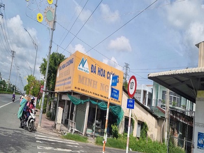 Chính chủ gửi 579m2 2 mặt tiên, đất mặt tiền ql1a p4 tp tân an, long an cũ 1