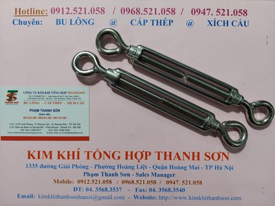 Tăng đơ 2 đầu tròn Inox 304 D16,D12,D10,D8 Hà Nội 0968521058 Kim khí tổng hợp THANH SƠN cung cấp 7