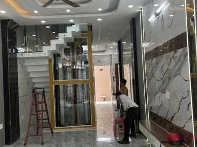 Nhà 4 tầng  4x17  mt hẻm nhựa 8m thông lê văn khương, hiệp thành, q12 2