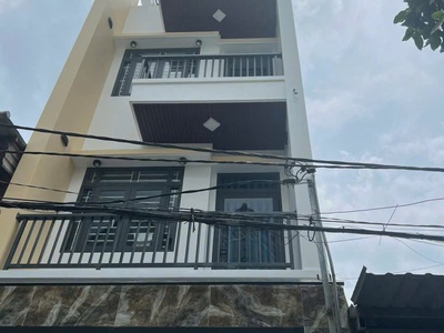 Nhà 4 tầng  4x17  mt hẻm nhựa 8m thông lê văn khương, hiệp thành, q12 0