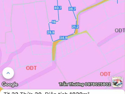 Chủ gởi bán 1800 cách tl44a ,44b 200m , ra biển phước hải 3km về lộc an , hồ tràm 10km 0