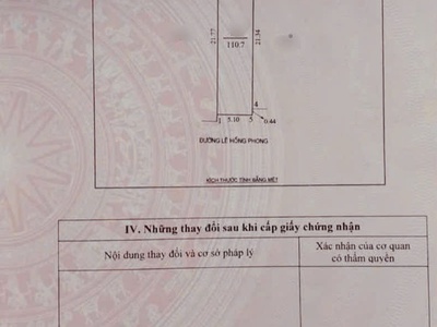 Nhà 2 tầng 111m2 mặt đường lê hồng phong, tp vinh    vị trí đẹp   hiếm có 0