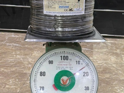 Cáp mạng CAT5e UTP đồng dầu chạy ngoài trời - có dây chịu lực gia cường - Outdoor ACT-5LANOD-305BKO 2