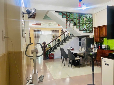 Nhà 3 tầng đẹp Full nội thất mặt tiền Hoàng Đạo Thúy - Trung tâm Hòa Thọ Đông - Cẩm Lệ  3