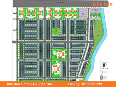 Bán nhà Khu dân cư Phú An, Cần Thơ, DT 90m2 sổ hồng 4,5x20m xây 1 trệt 1 lầu 2