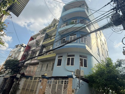 Bán nhà 5 tầng 10 phòng đường nơ trang long, p. 7, bình thạnh  5.2x15m  cho thuê lên đến 70tr/th 2