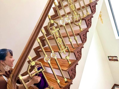 Nhà mình cho thuê nhà mới, lô góc, 102m2  4t  vỉa hè, lạc trung-30 tr 2