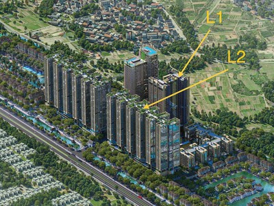 Bán căn hộ 2pn sunshine legend city   tòa l10-23x đông nam, nội khu mát, đỗ xe rộng 2