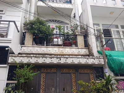 Nhà 4 tầng mới  4x15    sát mt lê văn khương, q.12 hẻm nhựa 6m   chỉ 6 tỷ tl 1