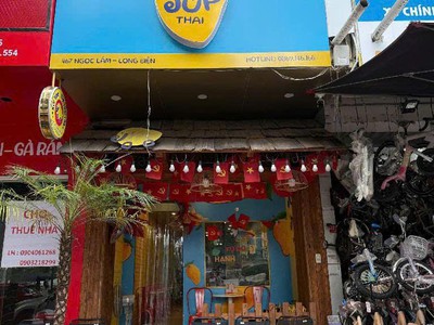 Nhà mặt phố cổ ngọc lâm   55m    2 tầng   mặt tiền 3.3m   view công viên   dòng tiền 30 35tr/tháng 0