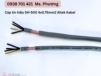 Cáp tín hiệu SH-500 4x0.75mm2 Altek Kabel Đà Nẵng, Hà Nội, Hồ Chí Minh 2