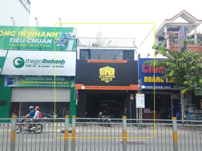 Cho thuê nhà mặt tiền lũy bán bích 105m ,2tầng - cạnh ngã tư - gần chung cư 1