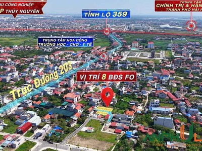 Cần bán siêu phẩm 8 lô đất F0 trung tâm phường Thủy Nguyên, TP Hải Phòng 1