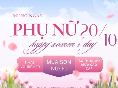 Mua Sơn Ngay - Quà Liền Tay Tại Ong Thợ Nhân Ngày 20/10 0