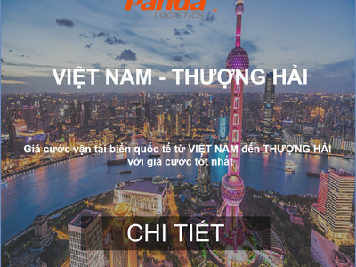 Cước vận chuyển hàng từ Việt Nam đi Thượng Hải 0